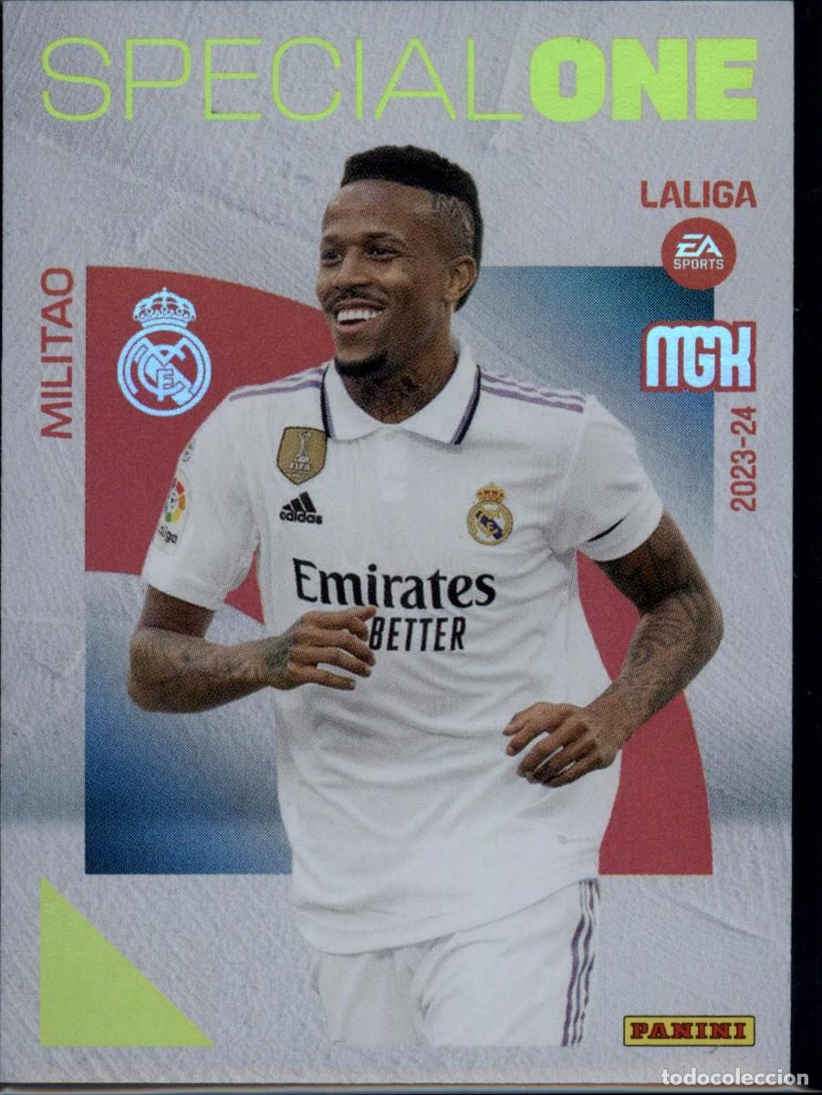 Cromos de f&uacute;tbol: Militao Special One N&ordm; 399 Real Madrid LaLiga Santander Megacracks 2023 2024 Panini 23 24