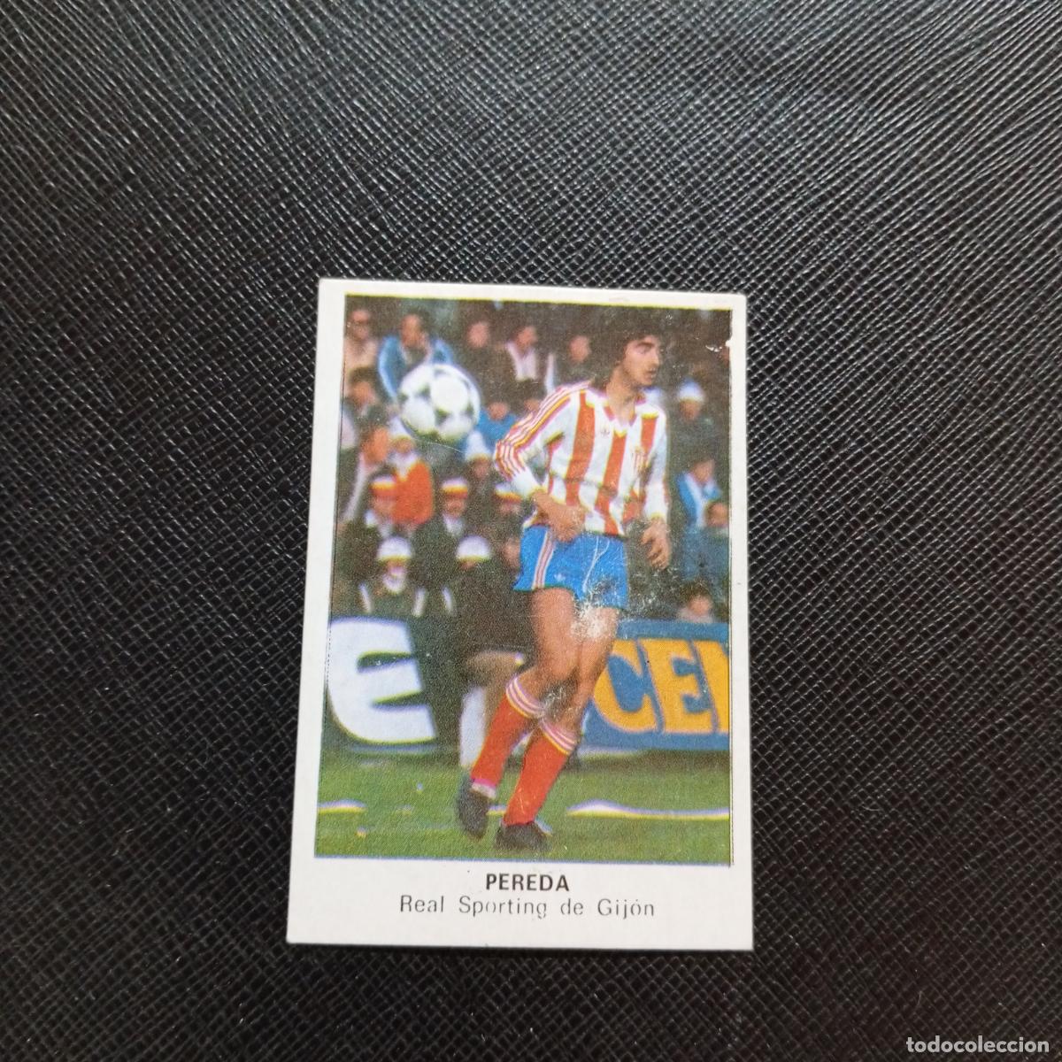 Cromos de f&uacute;tbol: PEREDA SPORTING GIJON CANO 1983 1984 CROMO FUTBOL 83 84 LIGA - DESPEGADO - A27 PG48