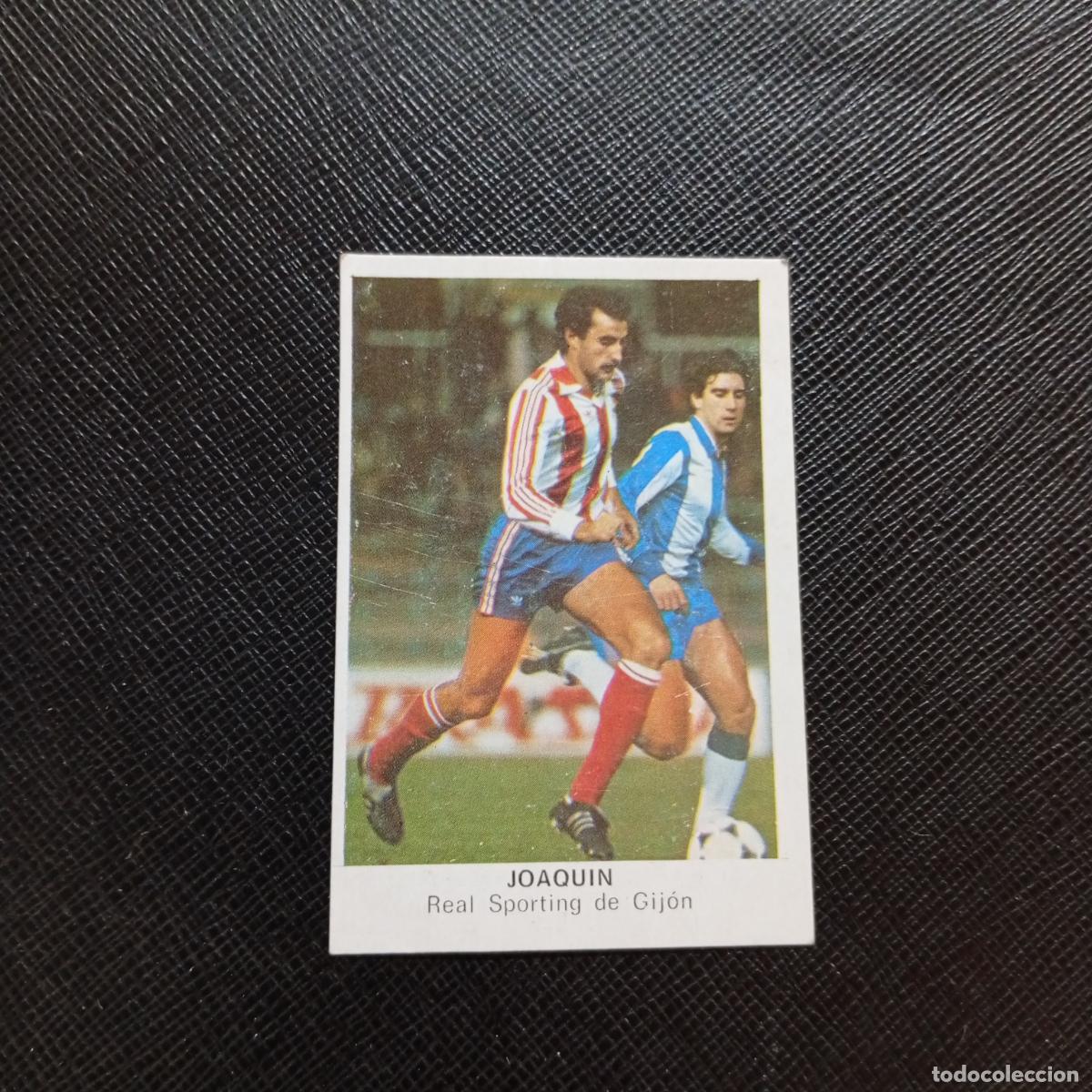 Cromos de f&uacute;tbol: JOAQUIN SPORTING GIJON CANO 1983 1984 CROMO FUTBOL 83 84 LIGA - DESPEGADO - A27 PG48