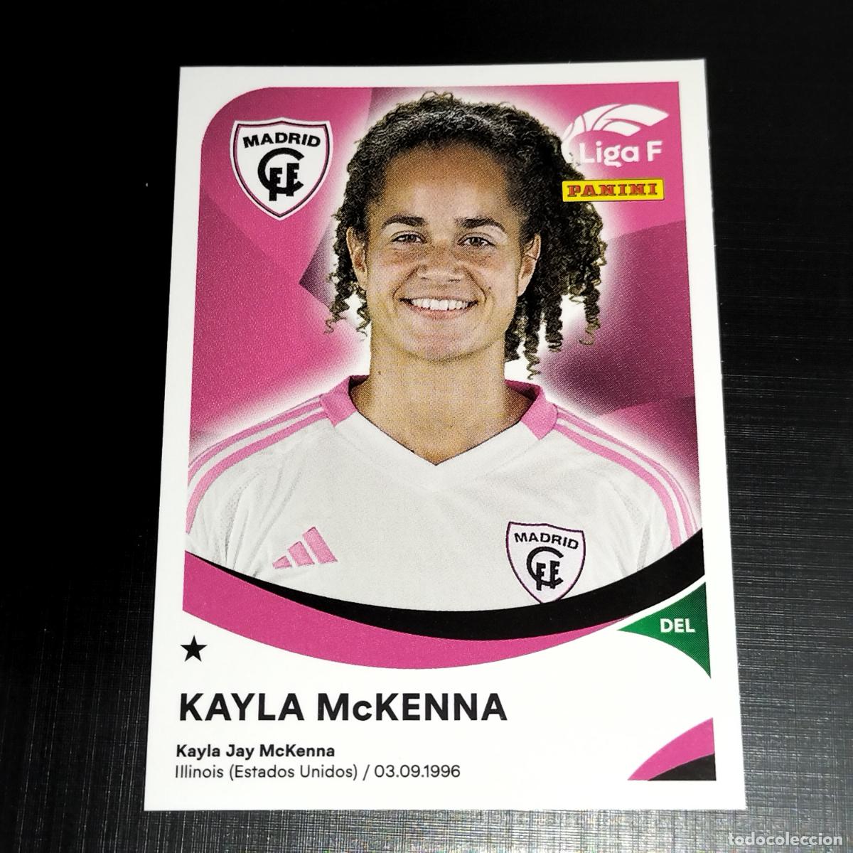 Football Stickers: 241 KAYLA MCKENNA CFF MADRID CROMOS LIGA F FEMENINA PANINI 2024 2025 24 25
