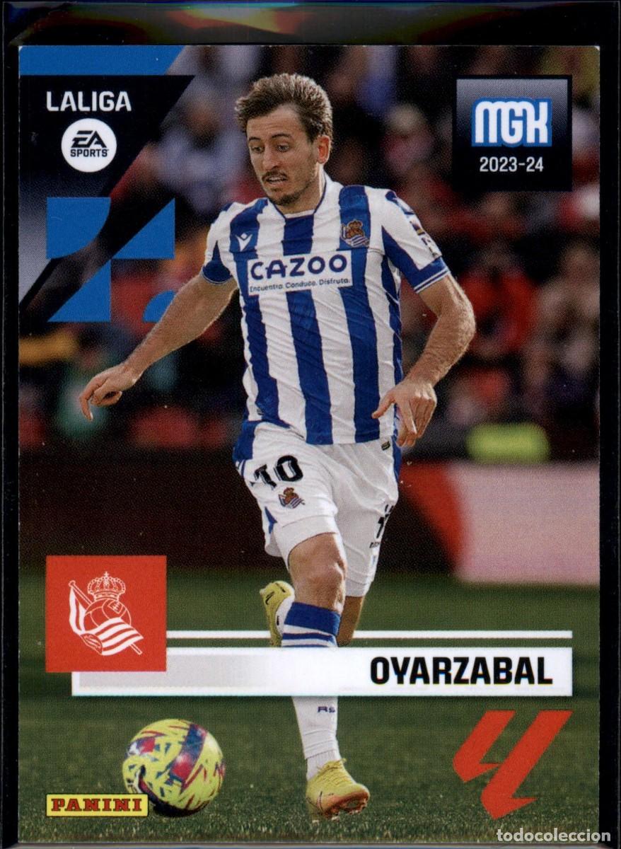 Football Stickers: Oyarzabal N&ordm; 321 Real Sociedad LaLiga Santander Megacracks 2023 2024 Panini 23 24