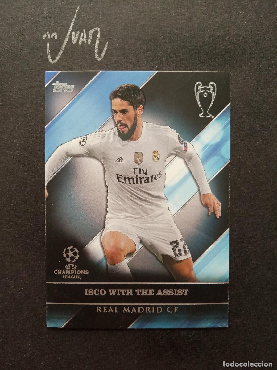 Cromos de f&uacute;tbol: RM 1 ROAD VICTORY ISCO REAL MADRID ESPA&Ntilde;A ⚽ TOPPS &reg; SHOWCASE UEFA CHAMPIONS LEAGUE 2016 2017 16 17