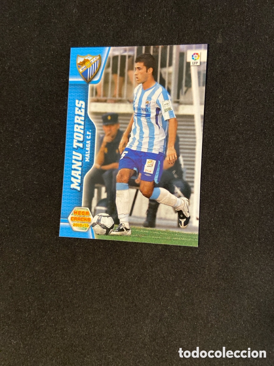 Cromos de f&uacute;tbol: MANU TORRES 186 (M&Aacute;LAGA)