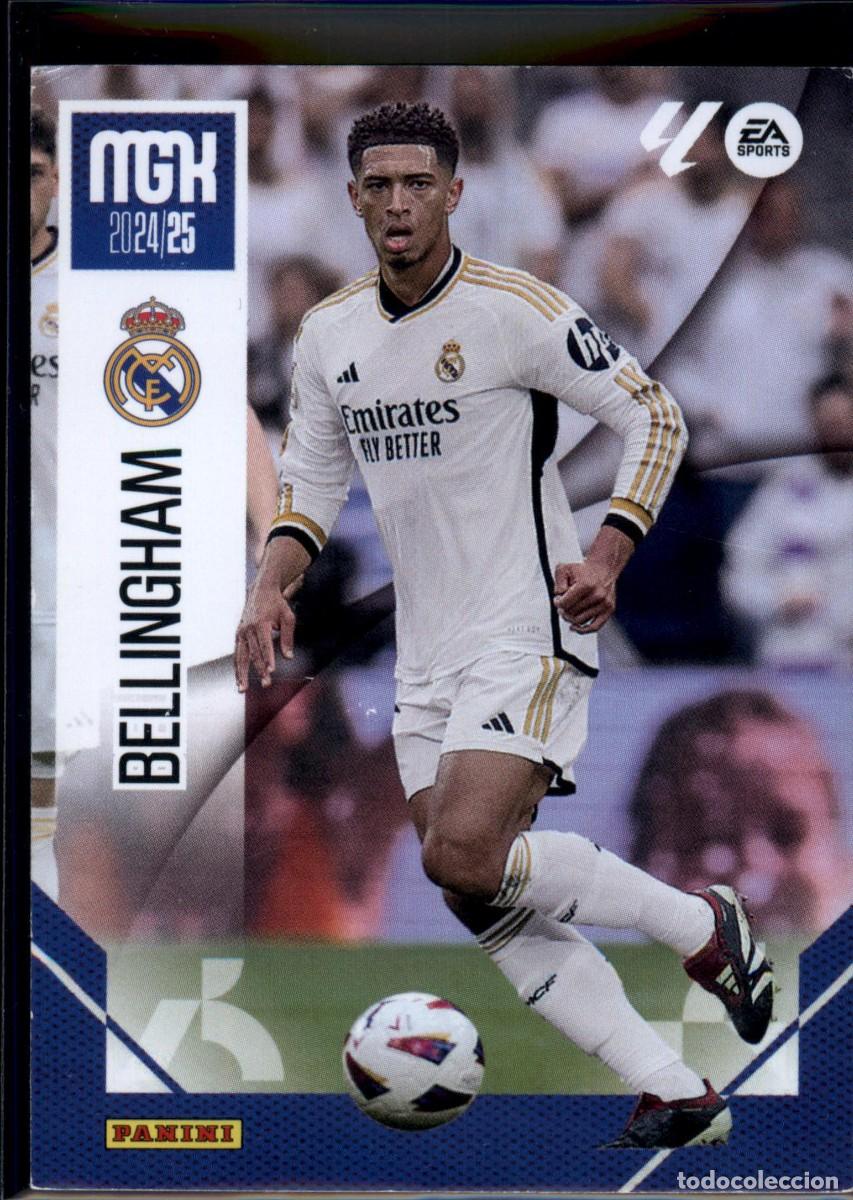 Cromos de f&uacute;tbol: Bellingham N&ordm; 230 Real Madrid LaLiga Santander Megacracks 2024 2025 Panini 24 25