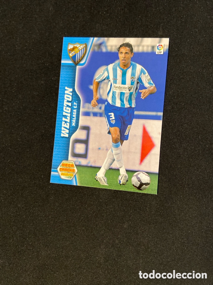 Cromos de f&uacute;tbol: WELIGTON 187 (M&Aacute;LAGA) MEGA