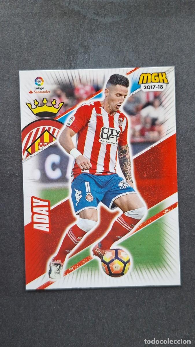 Cromos de f&uacute;tbol: L1 ADAY GIRONA F. C. 279 PANINI MEGACRACKS 2017 2018 17 18