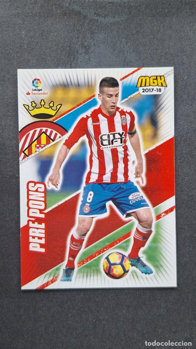 Cromos de f&uacute;tbol: L1 PERE PONS GIRONA F. C. 280 PANINI MEGACRACKS 2017 2018 17 18