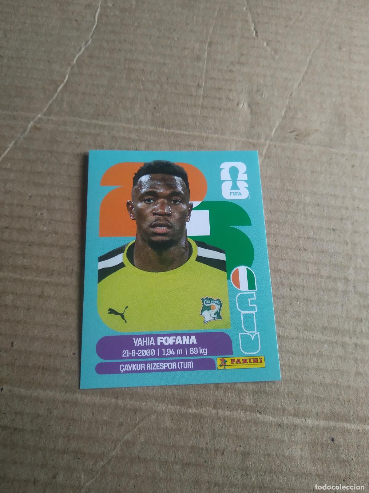 Football Stickers: CIV 2 YAHIA FOFANA COSTA MARFIL CROMO FUTBOL PANINI MUNDIAL 2026 WORLD CUP COPA MUNDO