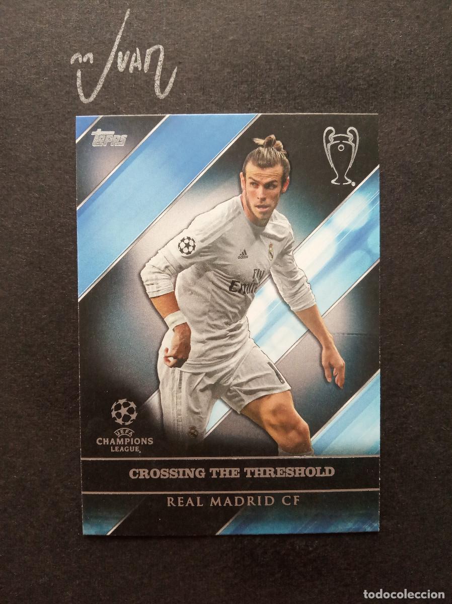 Cromos de f&uacute;tbol: RM 9 ROAD VICTORY BALE REAL MADRID GALES ⚽ TOPPS &reg; SHOWCASE UEFA CHAMPIONS LEAGUE 2016 2017 16 17
