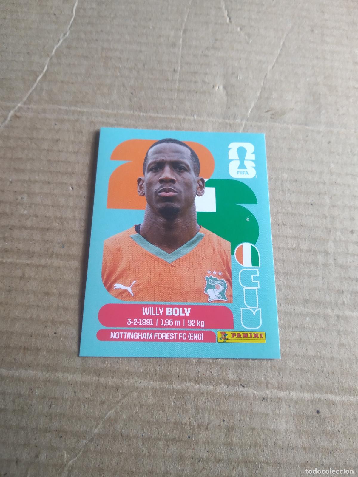 Cromos de f&uacute;tbol: CIV 7 WILLY BOLY COSTA MARFIL CROMO FUTBOL PANINI MUNDIAL 2026 WORLD CUP COPA MUNDO
