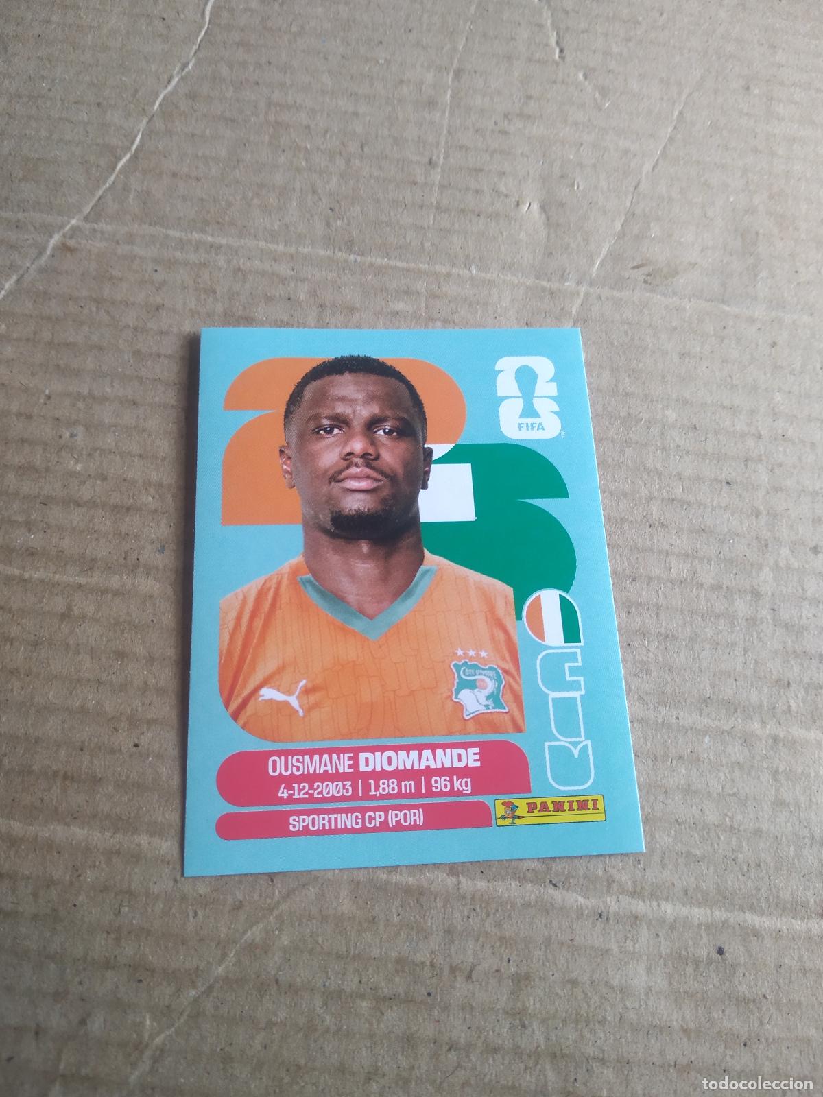 Cromos de f&uacute;tbol: CIV 9 OUSMANE DIOMANDE COSTA MARFIL CROMO FUTBOL PANINI MUNDIAL 2026 WORLD CUP COPA MUNDO
