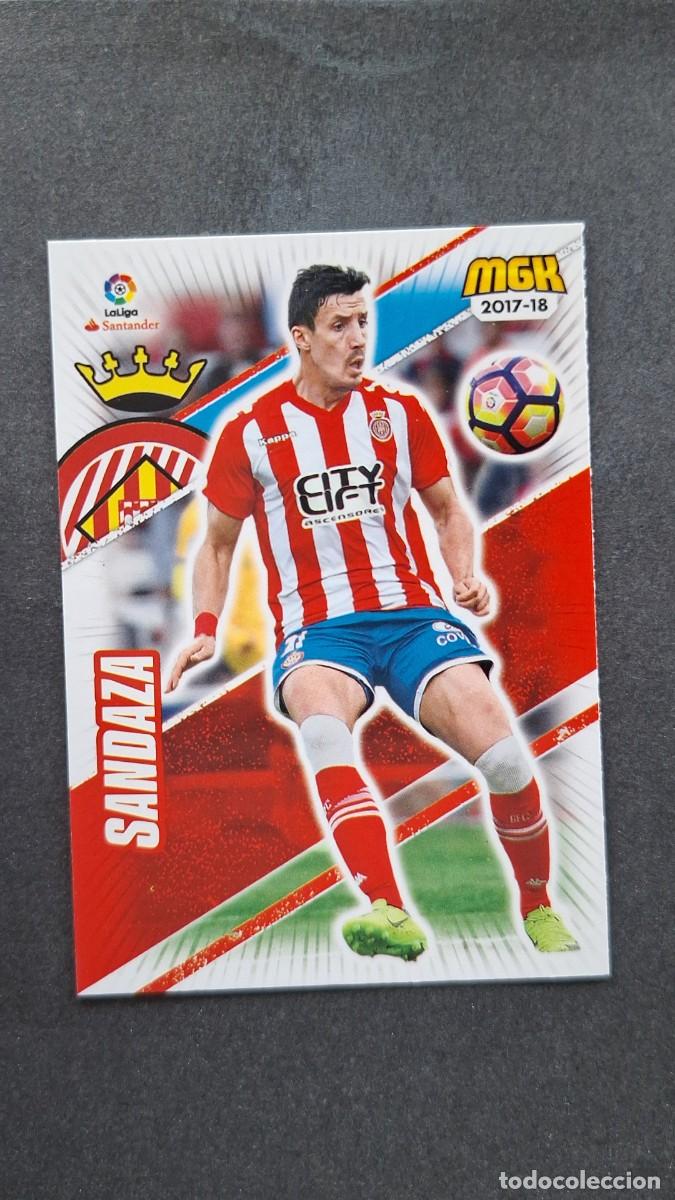Fu&szlig;ball-Sticker: L1 SANDAZA GIRONA F. C. 287 PANINI MEGACRACKS 2017 2018 17 18