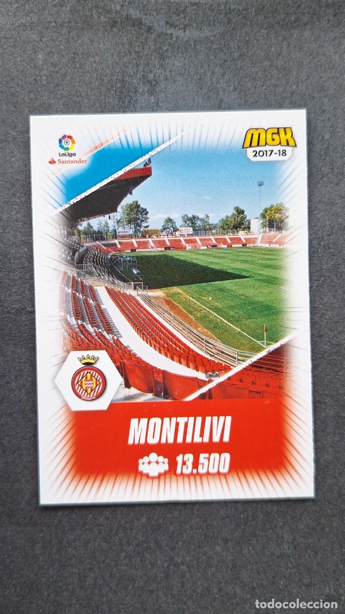 Figurine di Calcio: L1 ESTADIO MONTILIVI GIRONA F. C. 292 PANINI MEGACRACKS 2017 2018 17 18