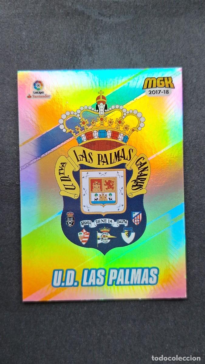 Figurine di Calcio: L1 ESCUDO U. D. LAS PALMAS 298 PANINI MEGACRACKS 2017 2018 17 18