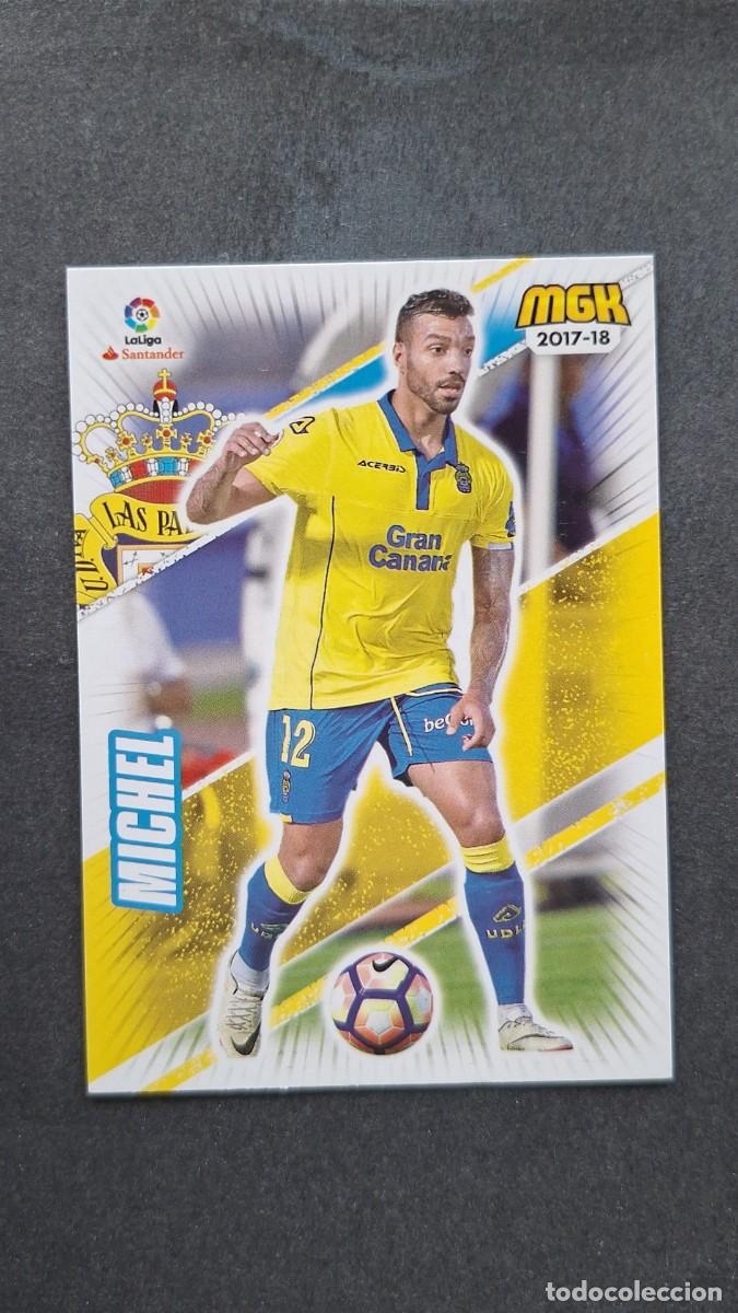 Cromos de f&uacute;tbol: L1 MICHEL U. D. LAS PALMAS 301 PANINI MEGACRACKS 2017 2018 17 18