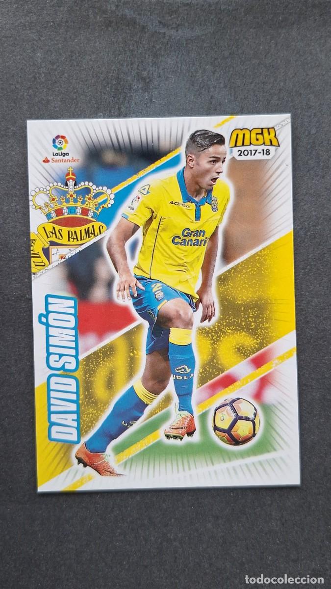 Cromos de f&uacute;tbol: L1 DAVID SIMON U. D. LAS PALMAS 302 PANINI MEGACRACKS 2017 2018 17 18