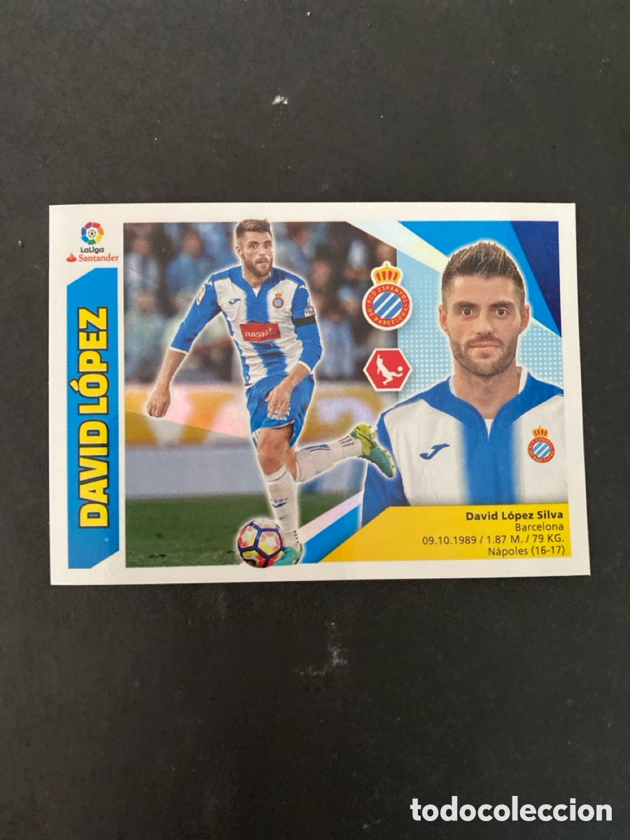 Cromos de f&uacute;tbol: Cromo liga 17/18 RCD Espanyol N* 6