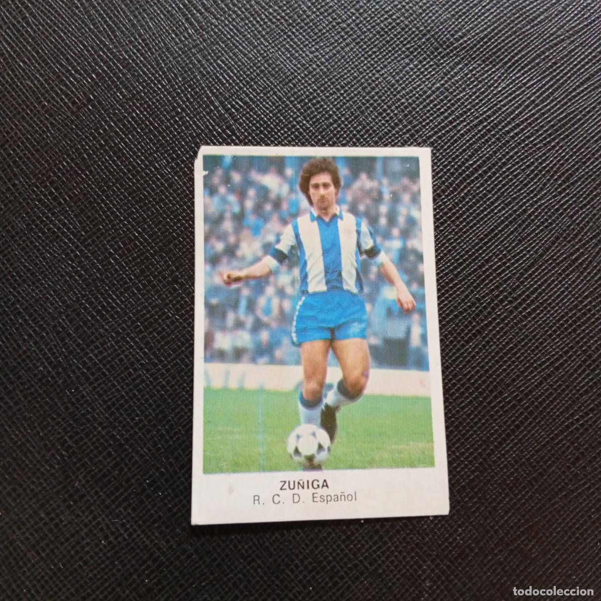 Cromos de f&uacute;tbol: ZU&Ntilde;IGA ESPA&Ntilde;OL CANO 1983 1984 CROMO FUTBOL 83 84 LIGA - DESPEGADO - A27 PG53