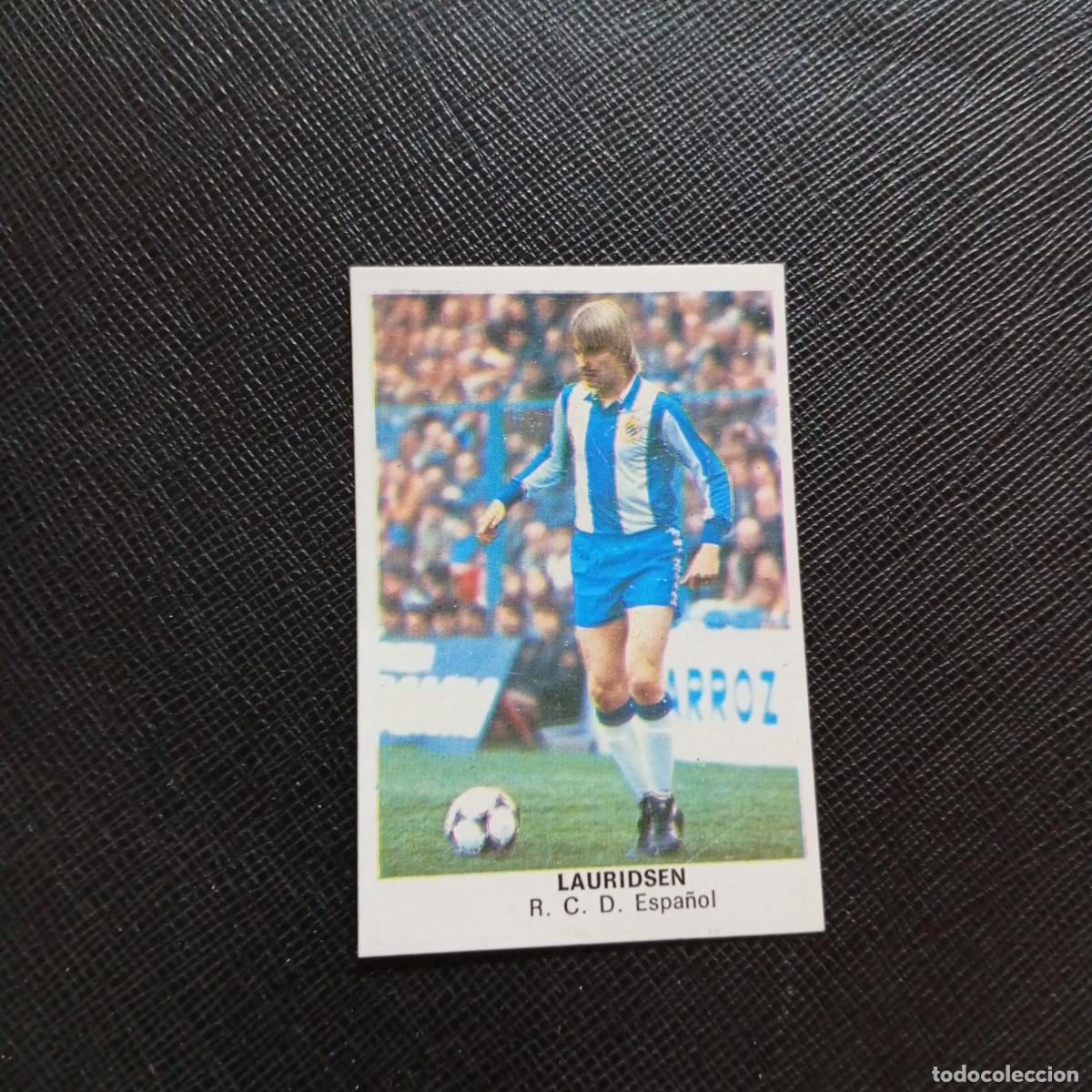 Cromos de f&uacute;tbol: LAURIDSEN ESPA&Ntilde;OL CANO 1983 1984 CROMO FUTBOL 83 84 LIGA - DESPEGADO - A27 PG53