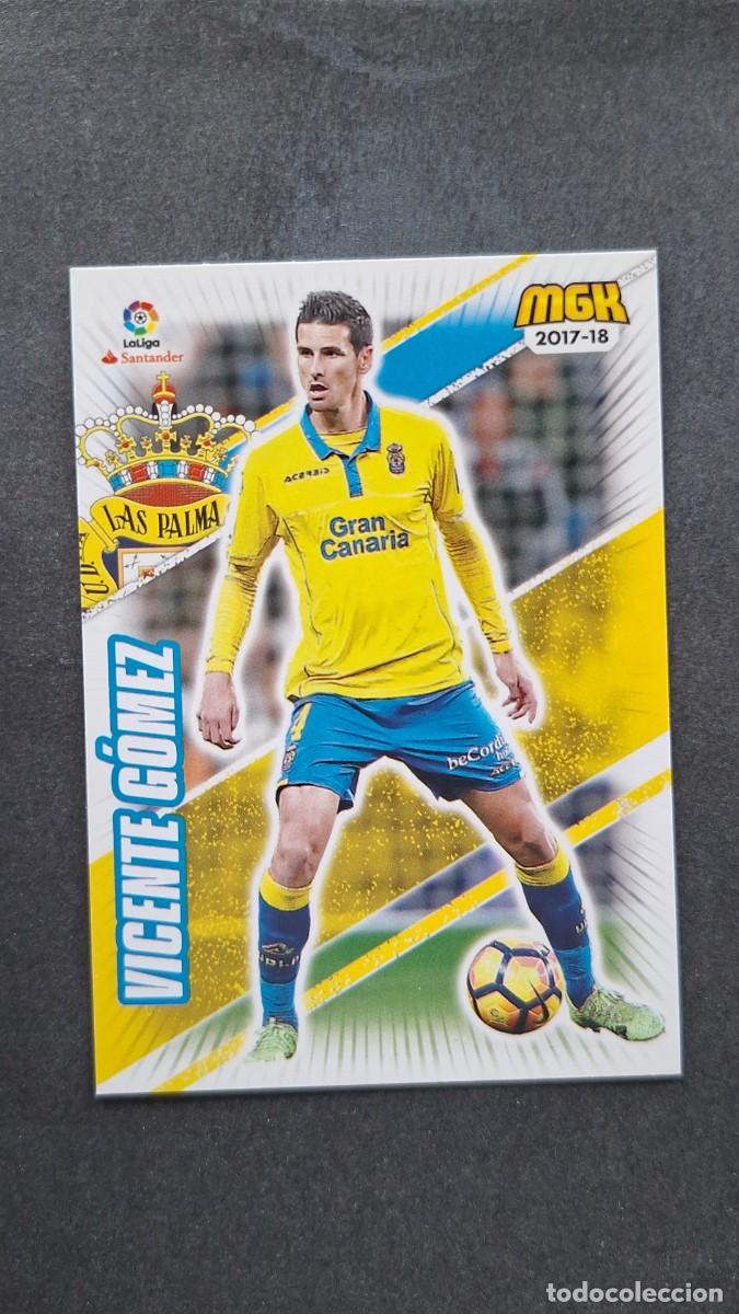 Cromos de f&uacute;tbol: L1 VICENTE GOMEZ U. D. LAS PALMAS 308 PANINI MEGACRACKS 2017 2018 17 18