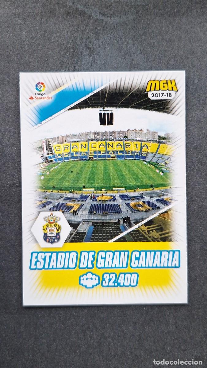 Cromos de f&uacute;tbol: L1 ESTADIO DE GRAN CANARIA U. D. LAS PALMAS 319 PANINI MEGACRACKS 2017 2018 17 18