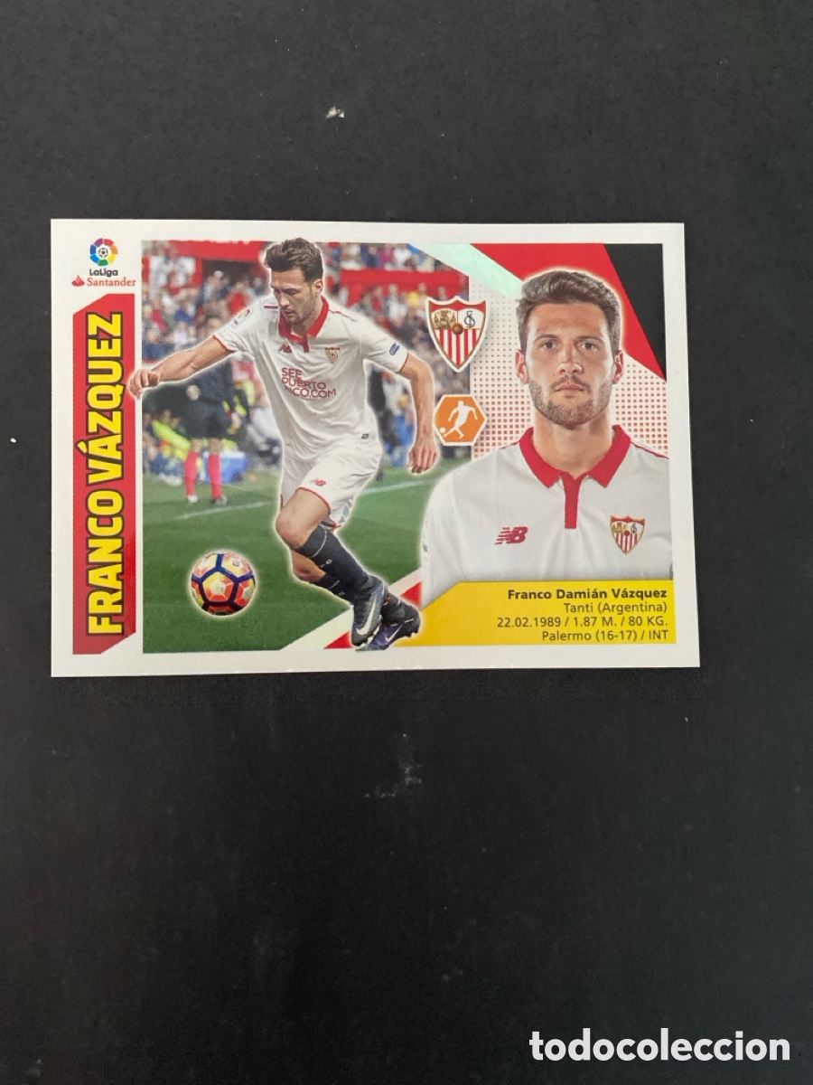Cromos de f&uacute;tbol: Cromo liga 17/19 Sevilla FC N* 13