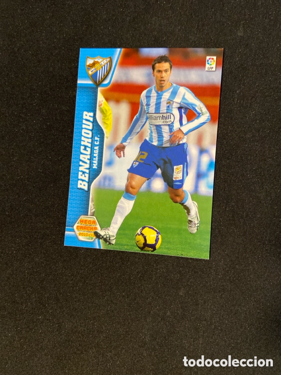 Cromos de f&uacute;tbol: BENACHOUR 193 (M&Aacute;LAGA) MEGA