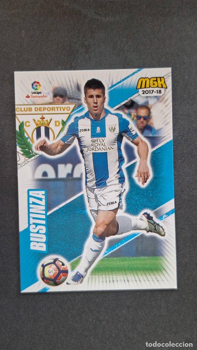 Cromos de f&uacute;tbol: L1 BUSTINZA C. D. LEGANES 329 PANINI MEGACRACKS 2017 2018 17 18