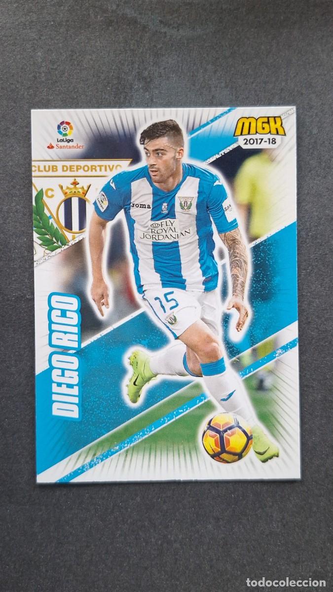 Cromos de f&uacute;tbol: L1 DIEGO RICO C. D. LEGANES 332 PANINI MEGACRACKS 2017 2018 17 18