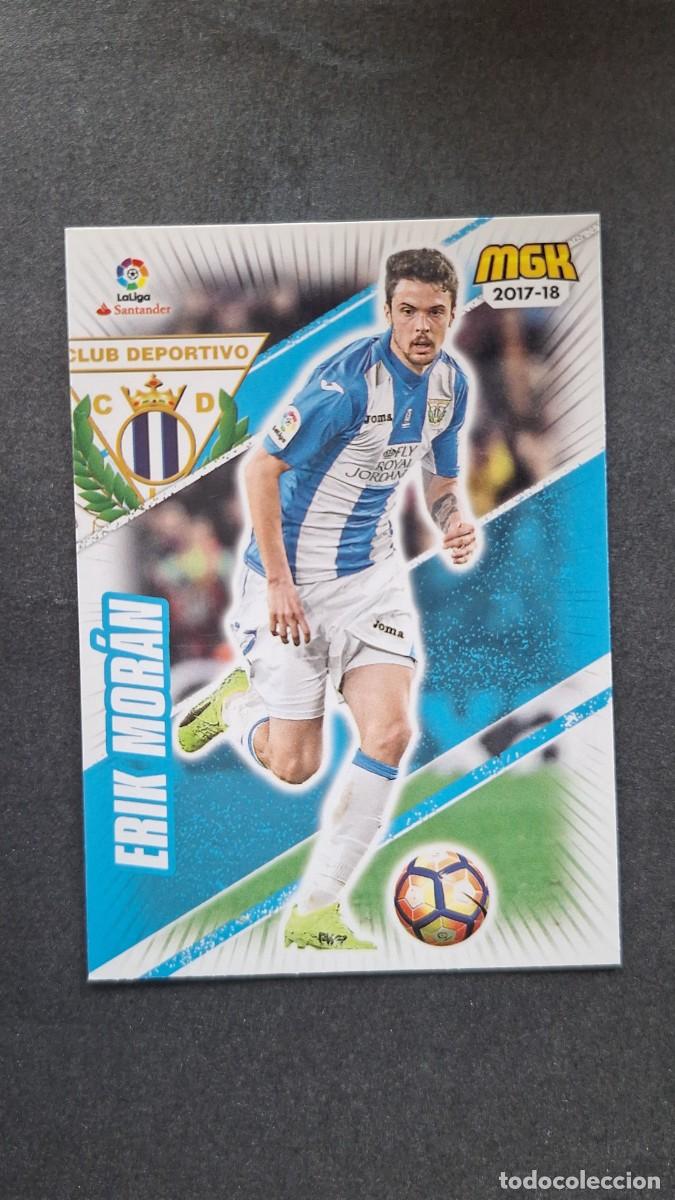Cromos de f&uacute;tbol: L1 ERIK MORAN C. D. LEGANES 335 PANINI MEGACRACKS 2017 2018 17 18