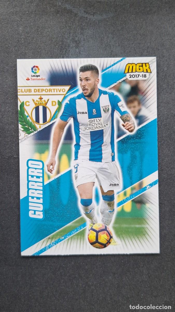 Cromos de f&uacute;tbol: L1 GUERRERO C. D. LEGANES 340 PANINI MEGACRACKS 2017 2018 17 18