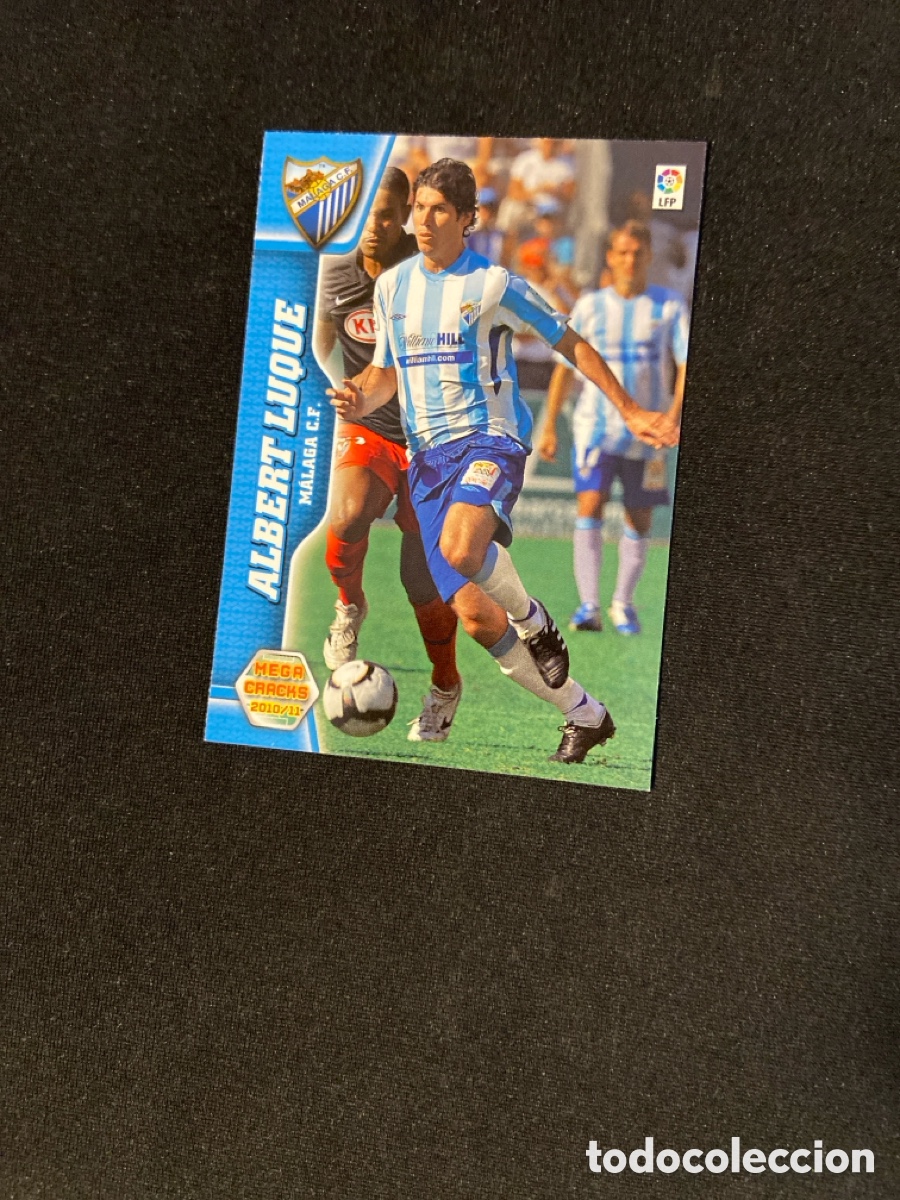 Football Stickers: ALBERT LUQUE 198 (M&Aacute;LAGA)