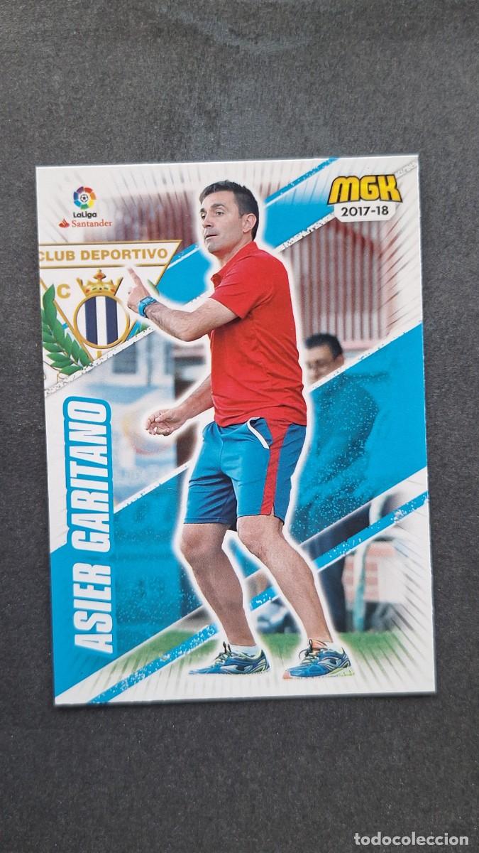 Football Stickers: L1 ASIER GARITANO ENTRENADOR C. D. LEGANES 347 PANINI MEGACRACKS 2017 2018 17 18