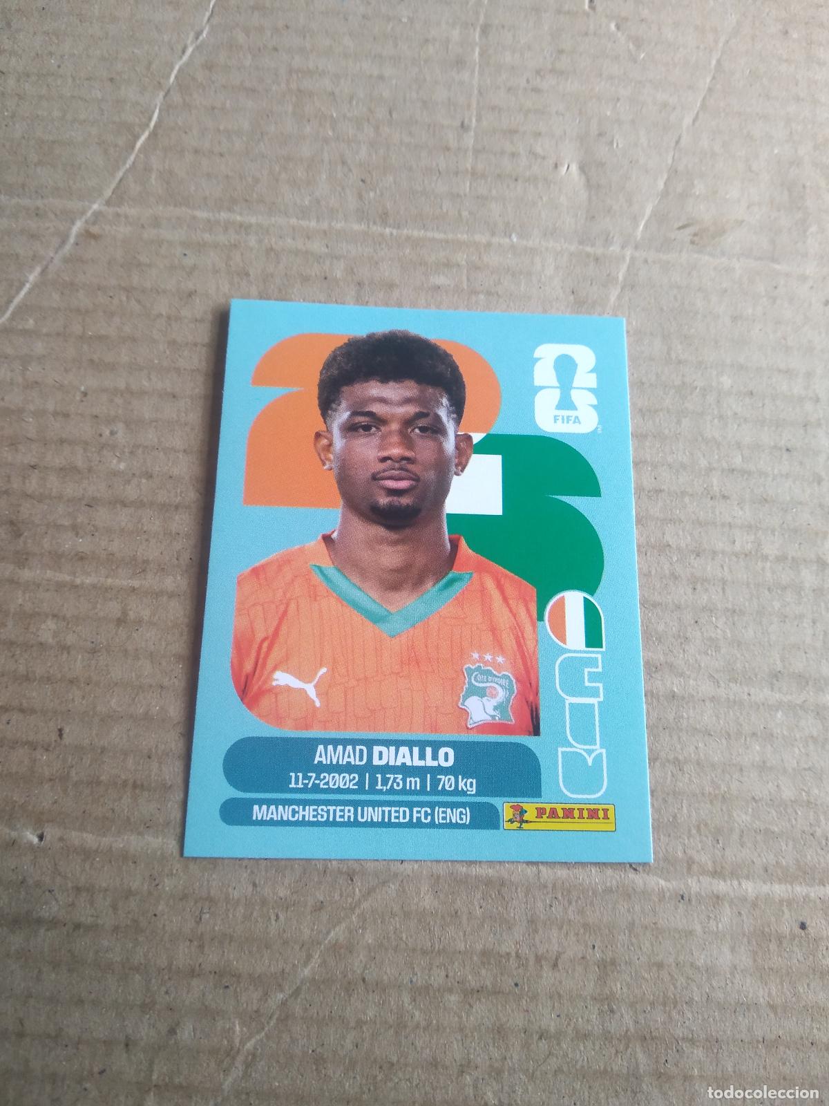Football Stickers: CIV 15 AMAD DIALLO COSTA MARFIL CROMO FUTBOL PANINI MUNDIAL 2026 WORLD CUP COPA MUNDO