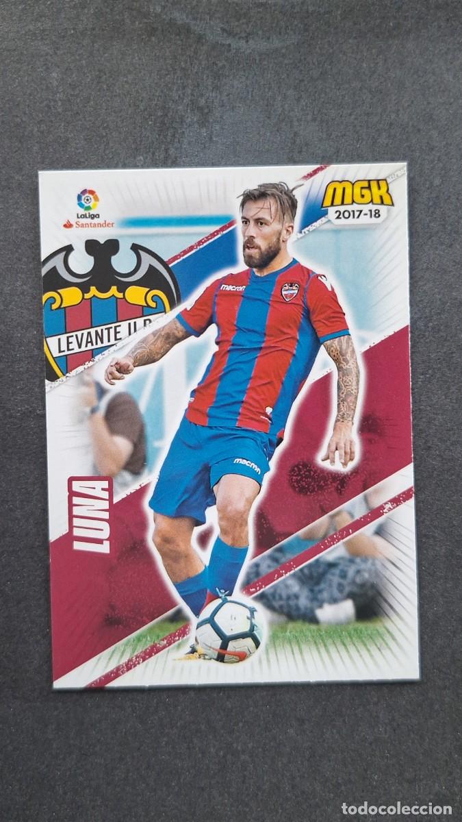 Cromos de f&uacute;tbol: L1 LUNA LEVANTE U. D. 360 PANINI MEGACRACKS 2017 2018 17 18