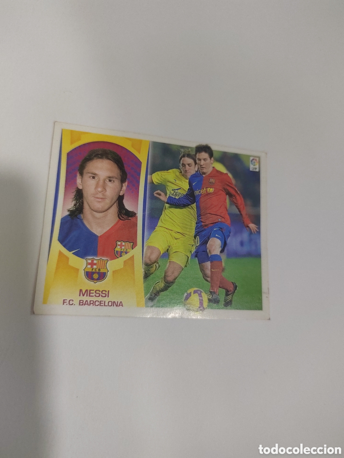 Cromos de f&uacute;tbol: Cromos Messi sin pegar - Foto 1