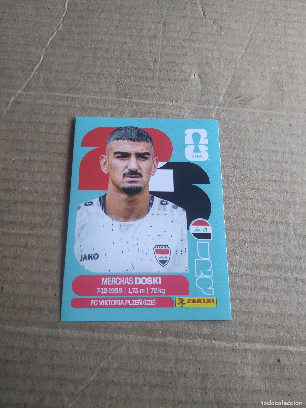 Fu&szlig;ball-Sticker: IRQ 6 MERCHAS DOSKI IRAK IRAQ CROMO FUTBOL PANINI MUNDIAL 2026 WORLD CUP COPA MUNDO