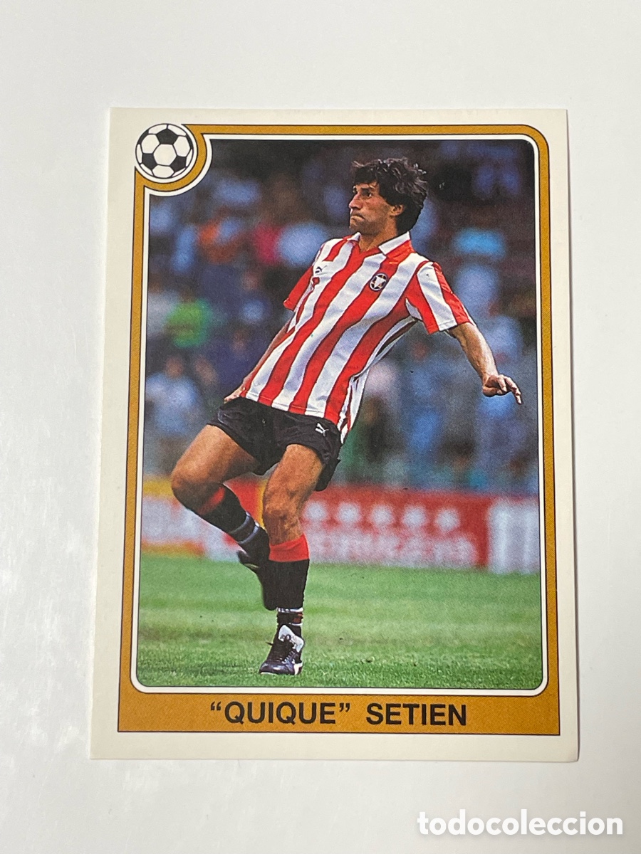 Fu&szlig;ball-Sticker: Quique Seti&eacute;n Logro&ntilde;&eacute;s Panini 92/93 #143