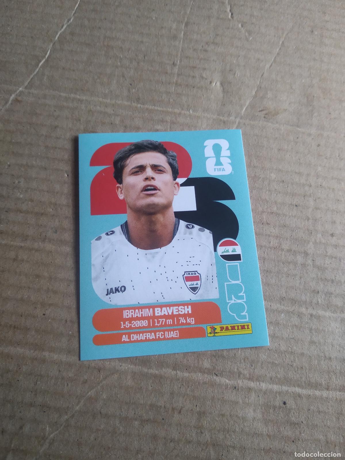 Football Stickers: IRQ 11 IBRAHIM BAYESH IRAK IRAQ CROMO FUTBOL PANINI MUNDIAL 2026 WORLD CUP COPA MUNDO