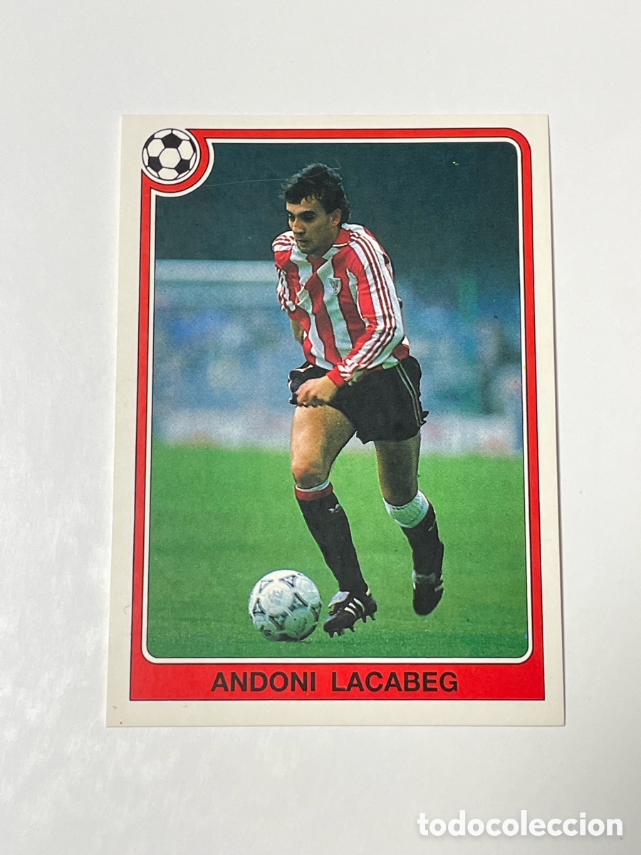 Football Stickers: Andoni Lacabeg Athletic de Bilbao Panini 92/93 #63