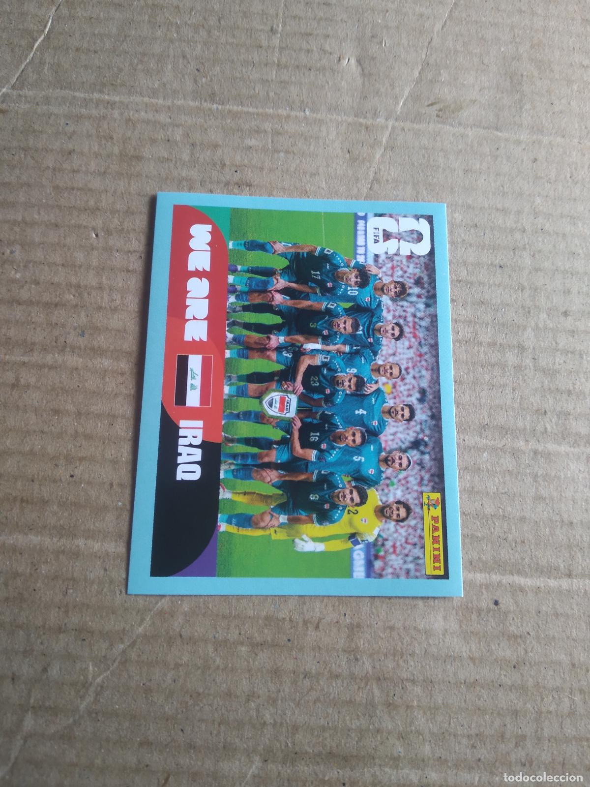 Football Stickers: IRQ 13 EQUIPO PLANTILLA IRAK IRAQ CROMO FUTBOL PANINI MUNDIAL 2026 WORLD CUP COPA MUNDO