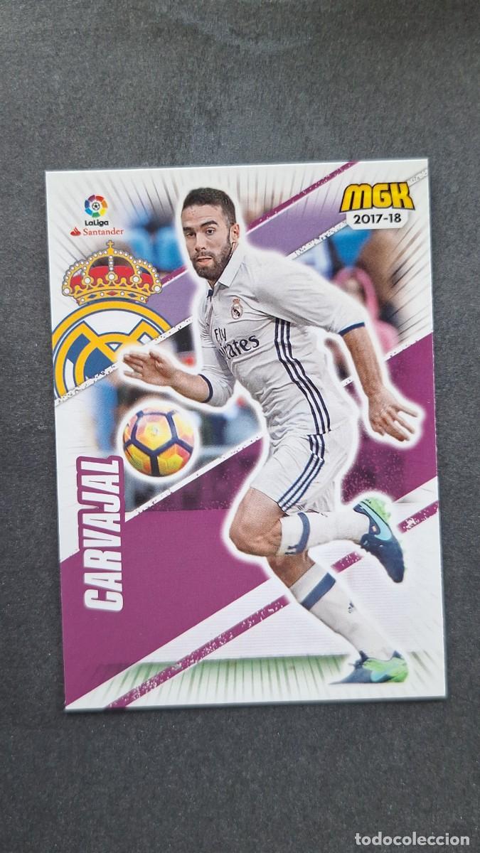 Cromos de f&uacute;tbol: L1 CARVAJAL REAL MADRID 382 PANINI MEGACRACKS 2017 2018 17 18