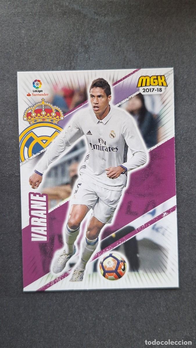 Cromos de f&uacute;tbol: L1 VARANE REAL MADRID 383 PANINI MEGACRACKS 2017 2018 17 18