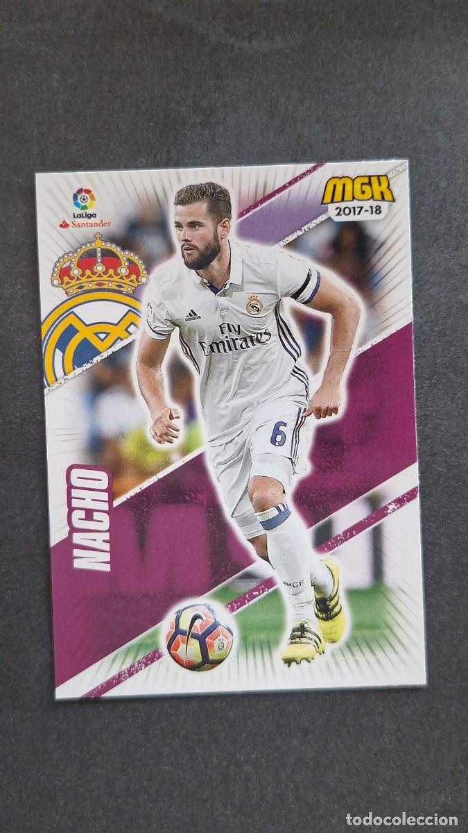 Cromos de f&uacute;tbol: L1 NACHO REAL MADRID 385 PANINI MEGACRACKS 2017 2018 17 18