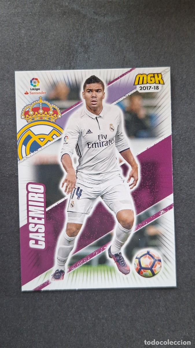 Cromos de f&uacute;tbol: L1 CASEMIRO REAL MADRID 387 PANINI MEGACRACKS 2017 2018 17 18