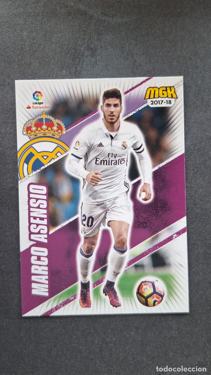 Cromos de f&uacute;tbol: L1 MARCO ASENSIO REAL MADRID 393 PANINI MEGACRACKS 2017 2018 17 18