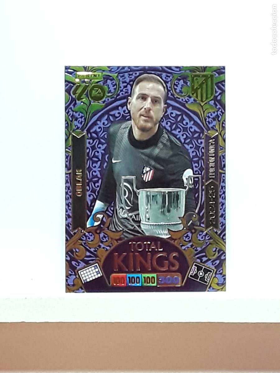 Cromos de f&uacute;tbol: ADRENALYN 2025 2026 25 26 ALBUM PANINI LIGA N LIMITADA ATLETICO MADRID TOTAL KINGS OBLAK