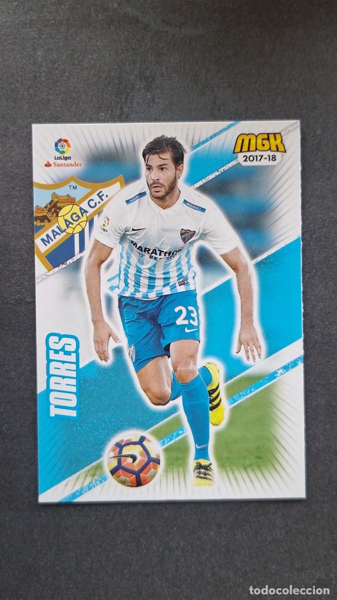 Cromos de f&uacute;tbol: L1 TORRES MALAGA C. F. 413 PANINI MEGACRACKS 2017 2018 17 18