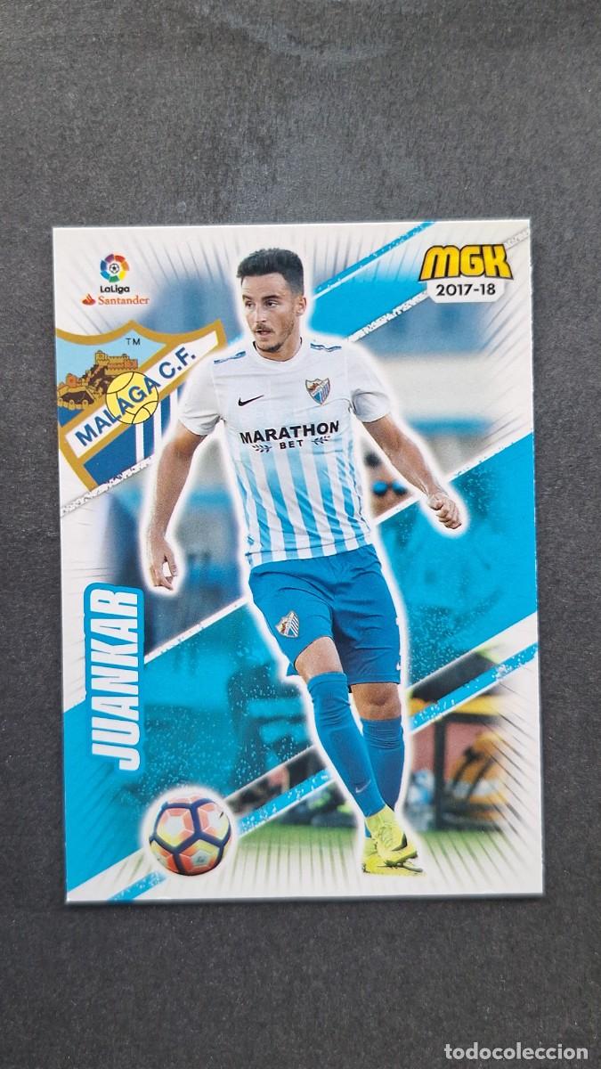 Cromos de f&uacute;tbol: L1 JUANKAR MALAGA C. F. 414 PANINI MEGACRACKS 2017 2018 17 18