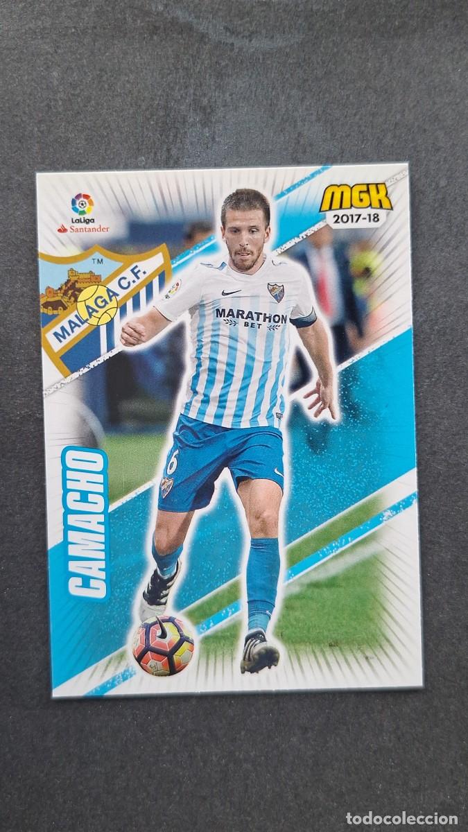 Cromos de f&uacute;tbol: L1 CAMACHO MALAGA C. F. 415 PANINI MEGACRACKS 2017 2018 17 18